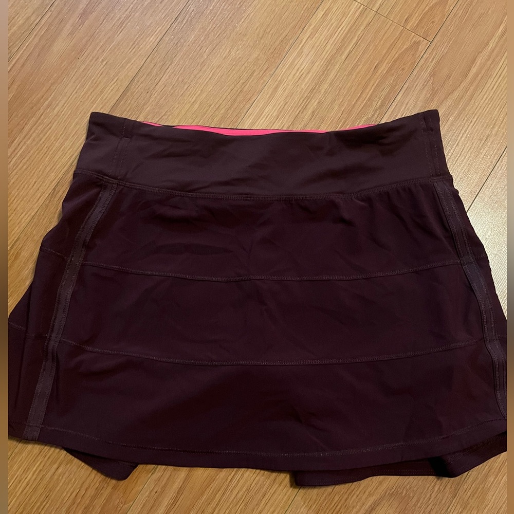 EUC Lululemon Pace Rival Skirt